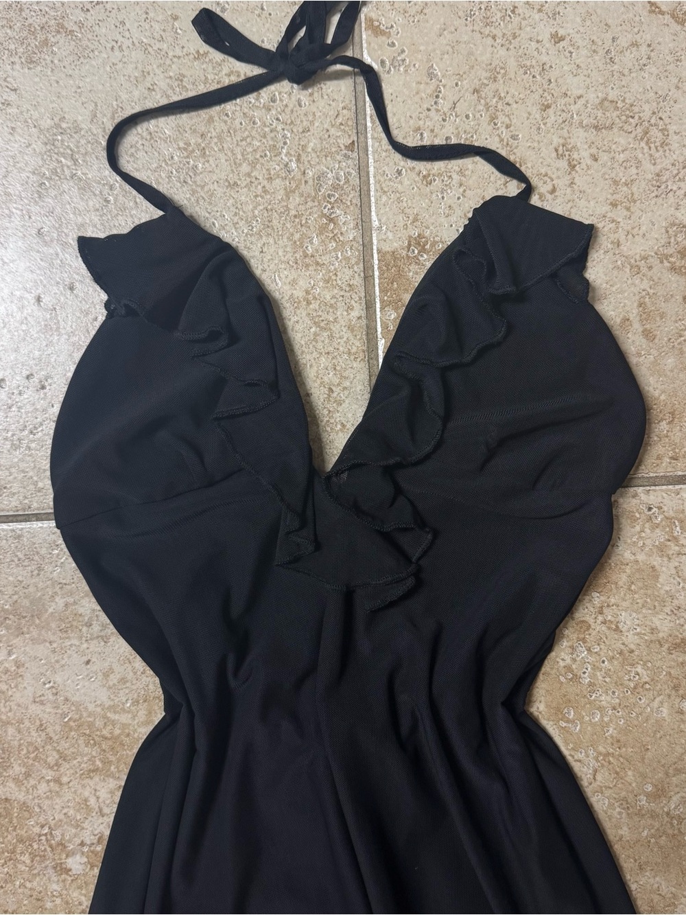 EDIKTED Soho Open Back Ruffle Mini Dress - Picture 4 of 6